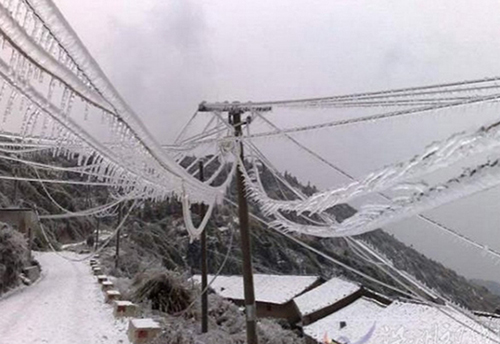 Dispositivo DC para descongelamiento montado en vehículo para la red eléctrica de Guizhou